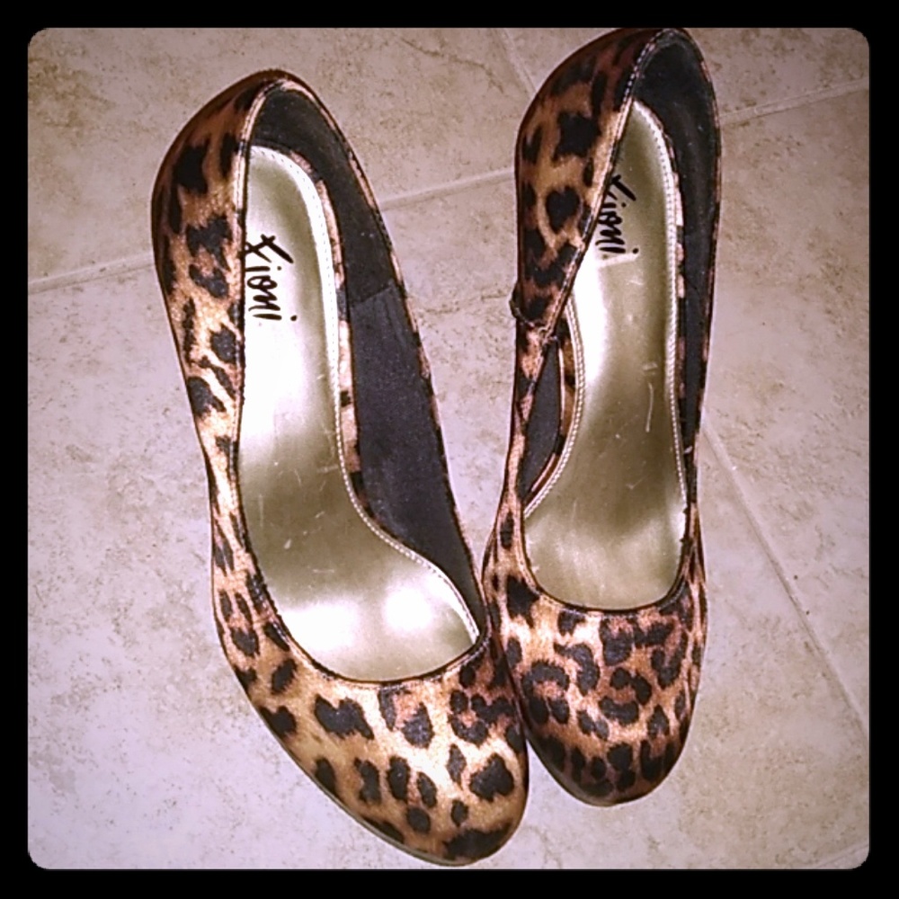 Cheetah Print heels